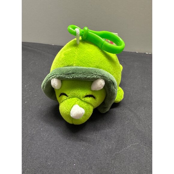 Shoochy Pals Green Dinosaur Plush Toy Clip-On - Picture 1 of 6